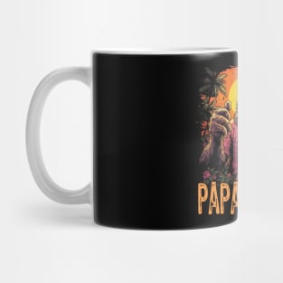 Papasquatch Funny Fathers Day Mug